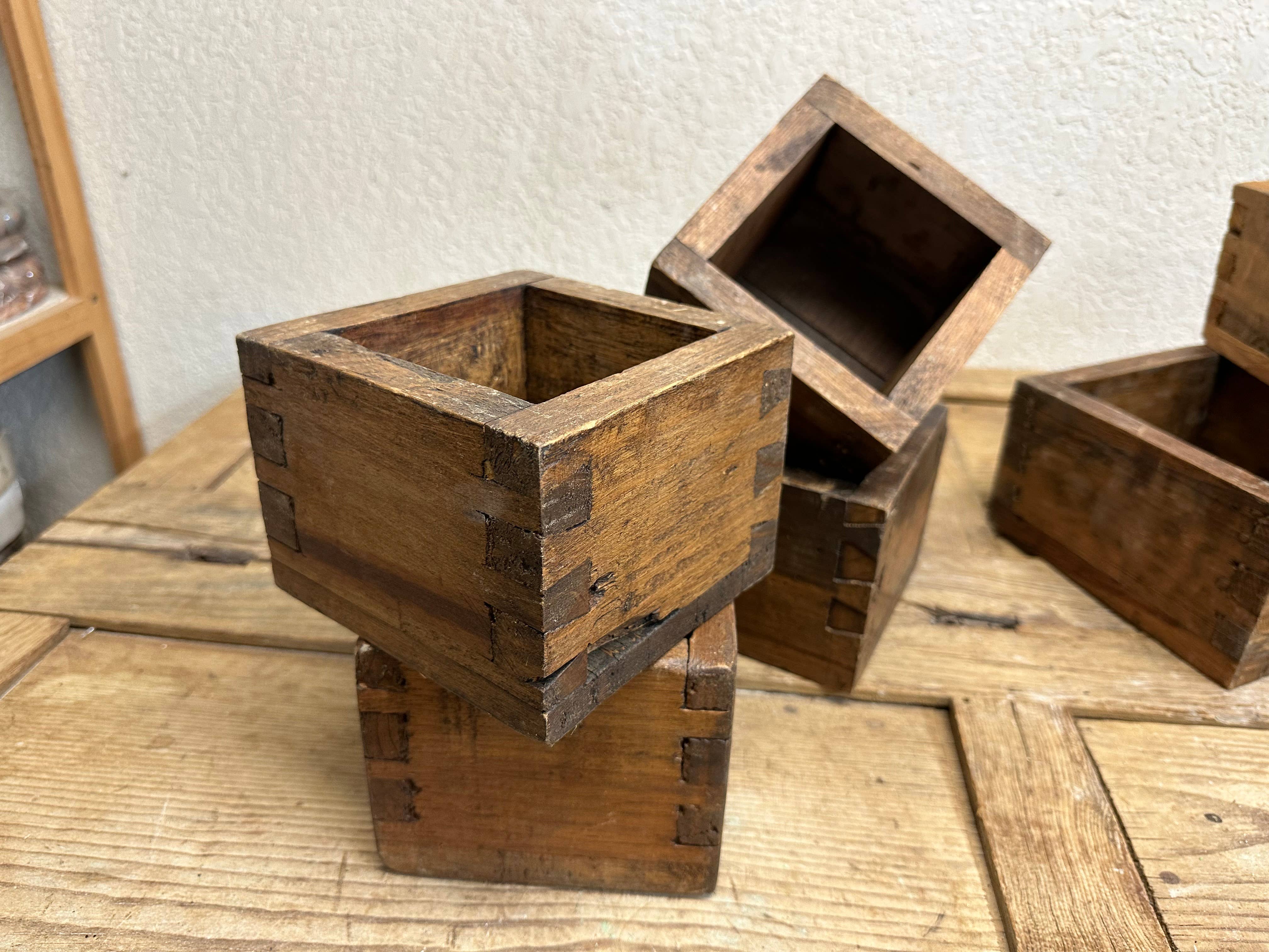 My Amigos Imports – Caixa decorativa por atacado – Caixas de Medição de Madeira Antigas-ER-Colecionável-Vintage-Rústico0