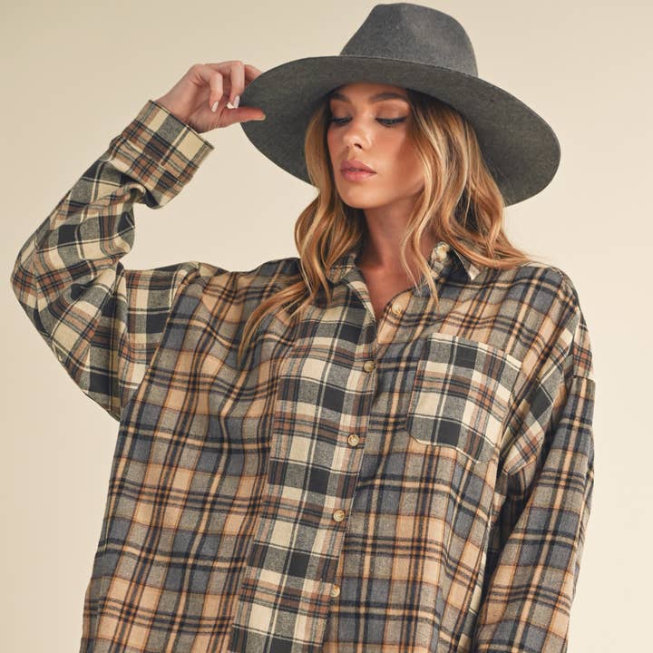 845AN Noelle Flannel Shirt 2 and other Purchase Wholesale chaqueta vaquera. Free Returns & Net 60 Terms on Faire trending on Faire.