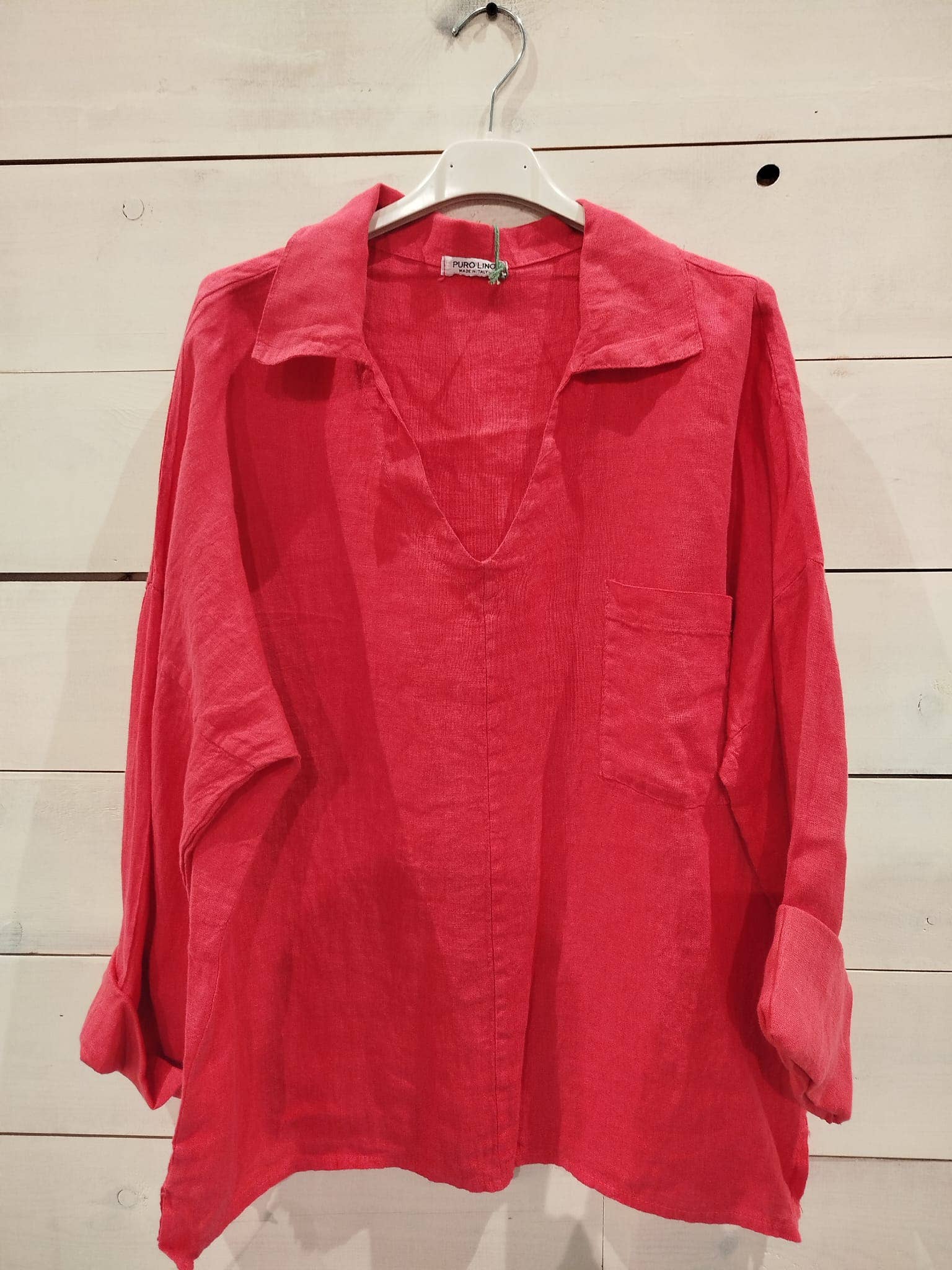 Linos y Textiles - Wholesale Blouse - Women's - REF-17720 Blouse with one pocket3