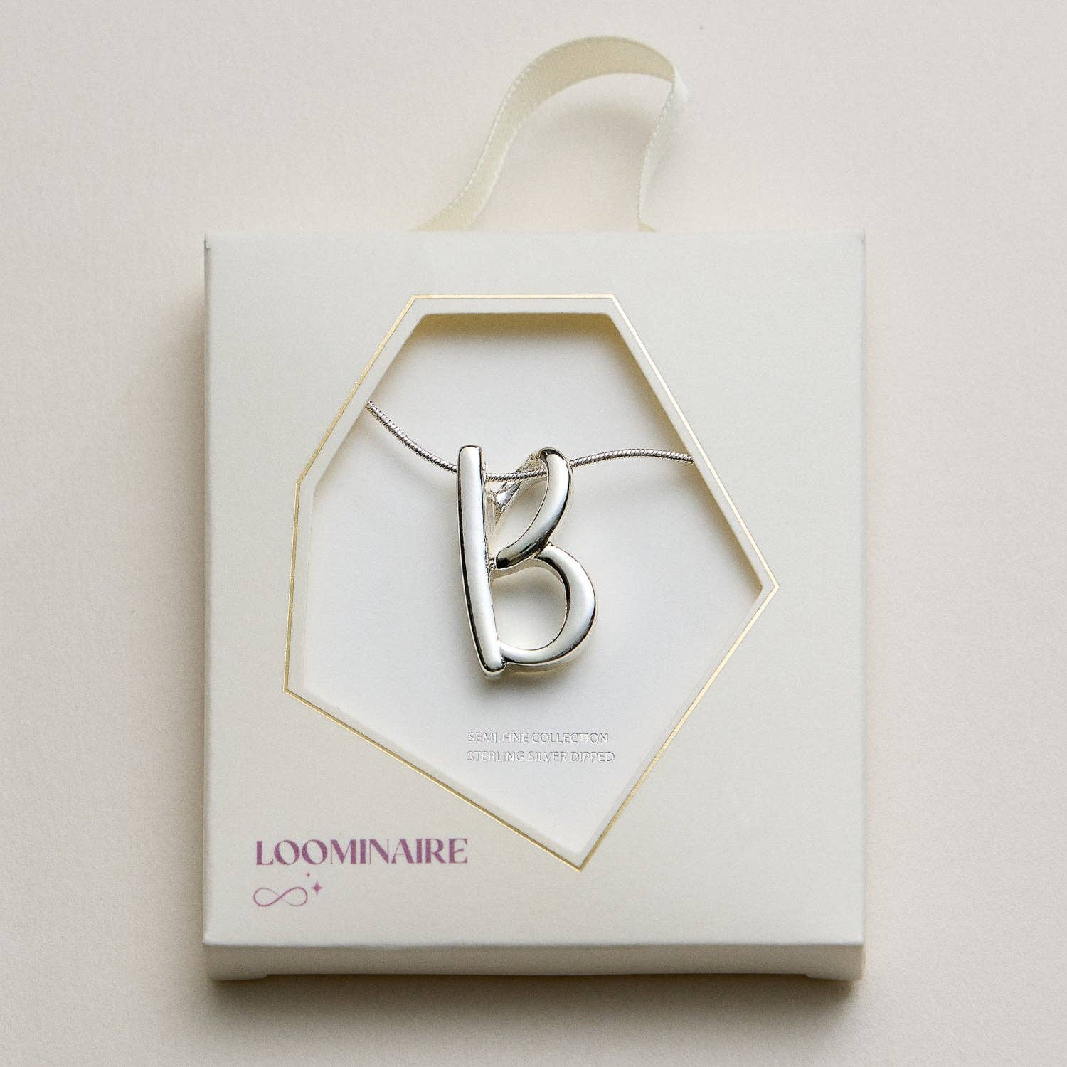 Frem - Wholesale Pendant/Charm Necklace - A Set of 16 Letters Gold Dipped Necklace – Gold & Silver Alphabet Charm Jewelry53