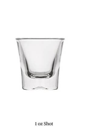 1 Unze unzerbrechliches Polycarbonat-Schnapsglas für den Großhandel von NTL Brands