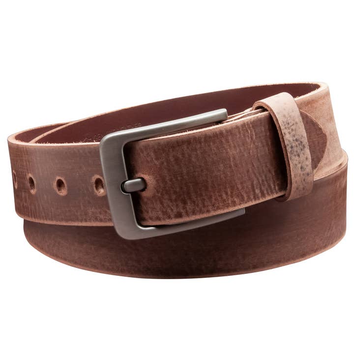40 mm belt made in Germany EH565-GE-dark brown for wholesale by A-Venten GmbH