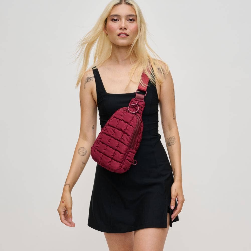 Urban Expressions - Vendita all'ingrosso Borsa a tracolla - Donna - Zaino a tracolla in nylon trapuntato Bristol58