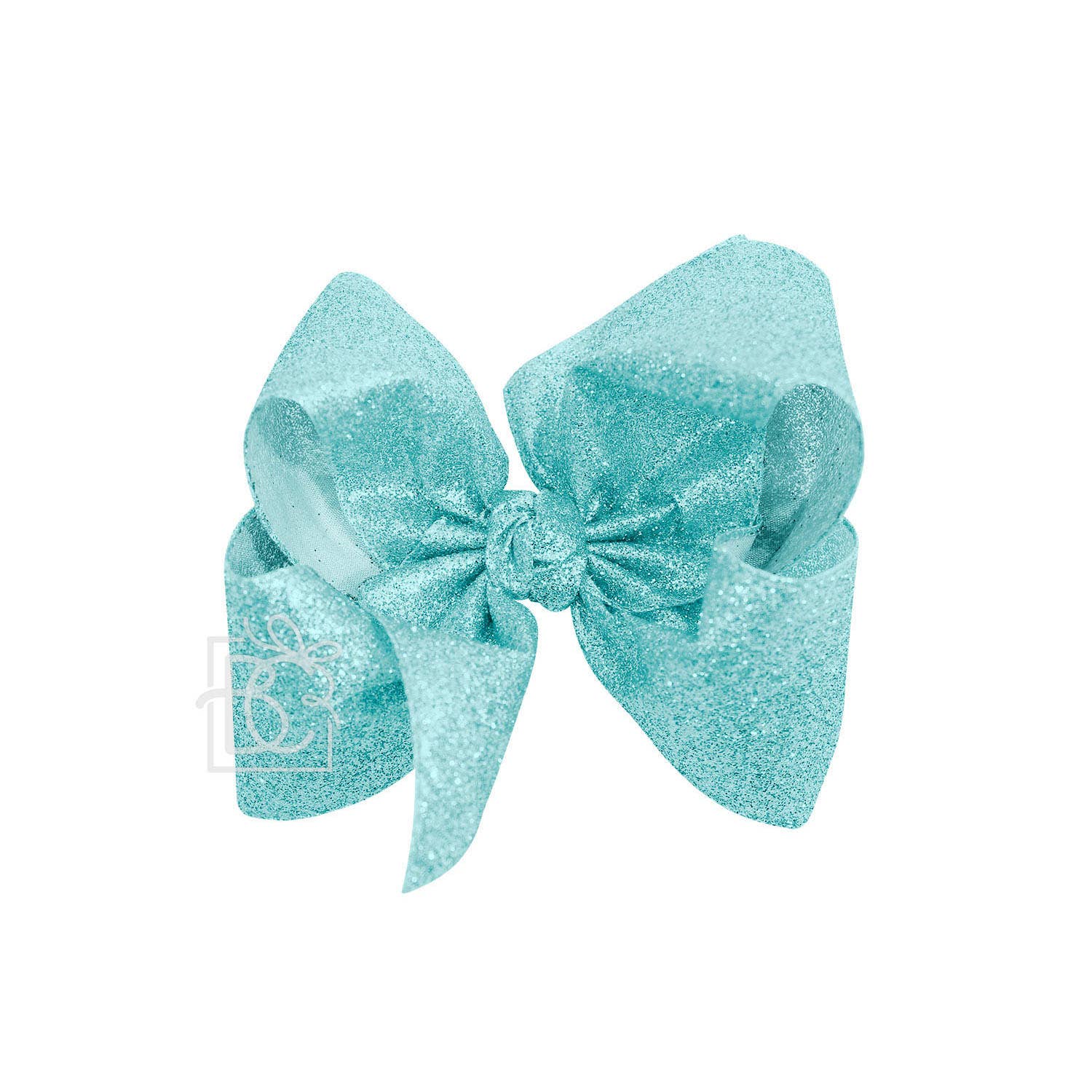 Beyond Creations, LLC - Wholesale Hair Bow - Kids - GLITTER METALLIC BOW ON CLIP25