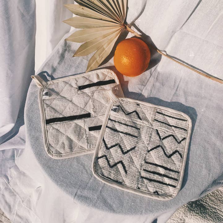 Made - Venta al por mayor Manoplas para horno/ollas - Almohadillas calientes de manto