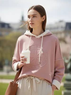 Nordé Rney Hoodie Sweater @6372_HoodieSweaterNorde for wholesale by Mimi & Gogo