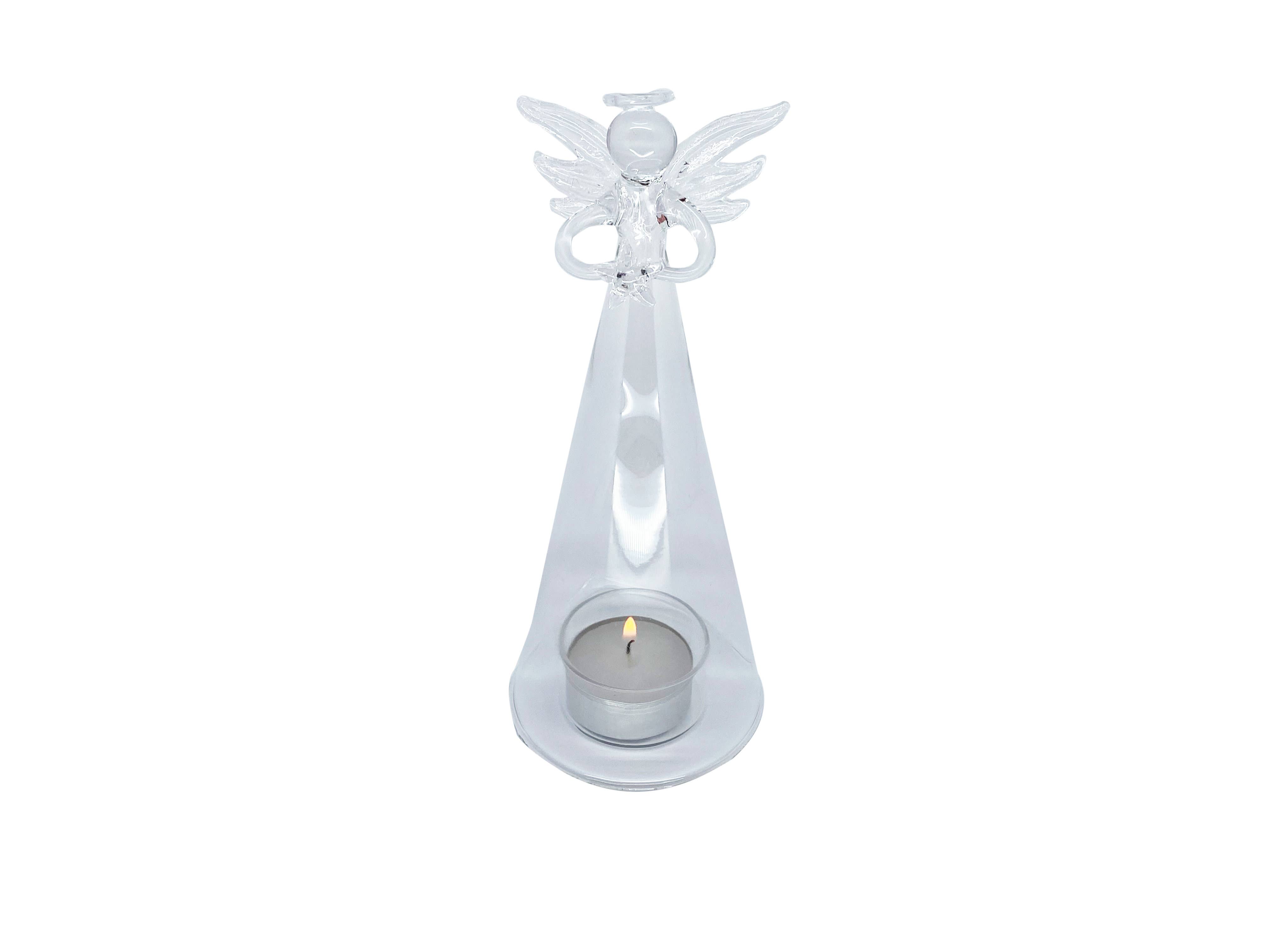 FW-Glas - Wholesale Candle Holder - angel for tea light