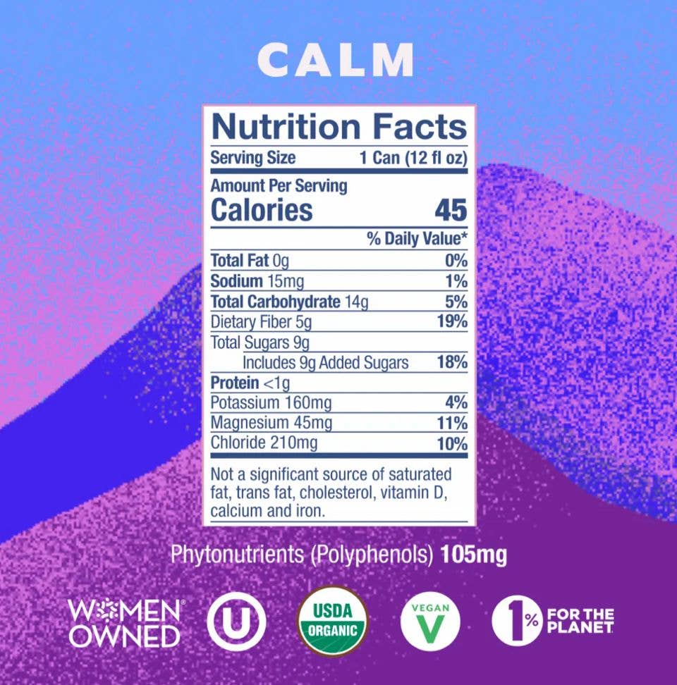 hrbvor (her-biv-ore) | functional herbal teas - Wholesale Iced Tea - CALM | Still Herbal Iced Tea| 12oz Can2