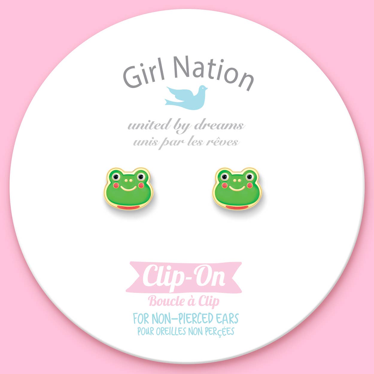 Girl Nation – Großhandel Ohrringe – Kinder – CLIP ON Cutie Ohrringe | Fancy Frog2