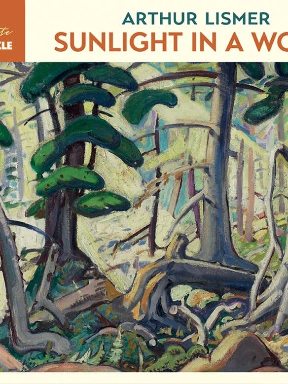 Arthur Lismer: Sunlight in a Wood 1000 Piece Puzzle for wholesale by Texas Bookman