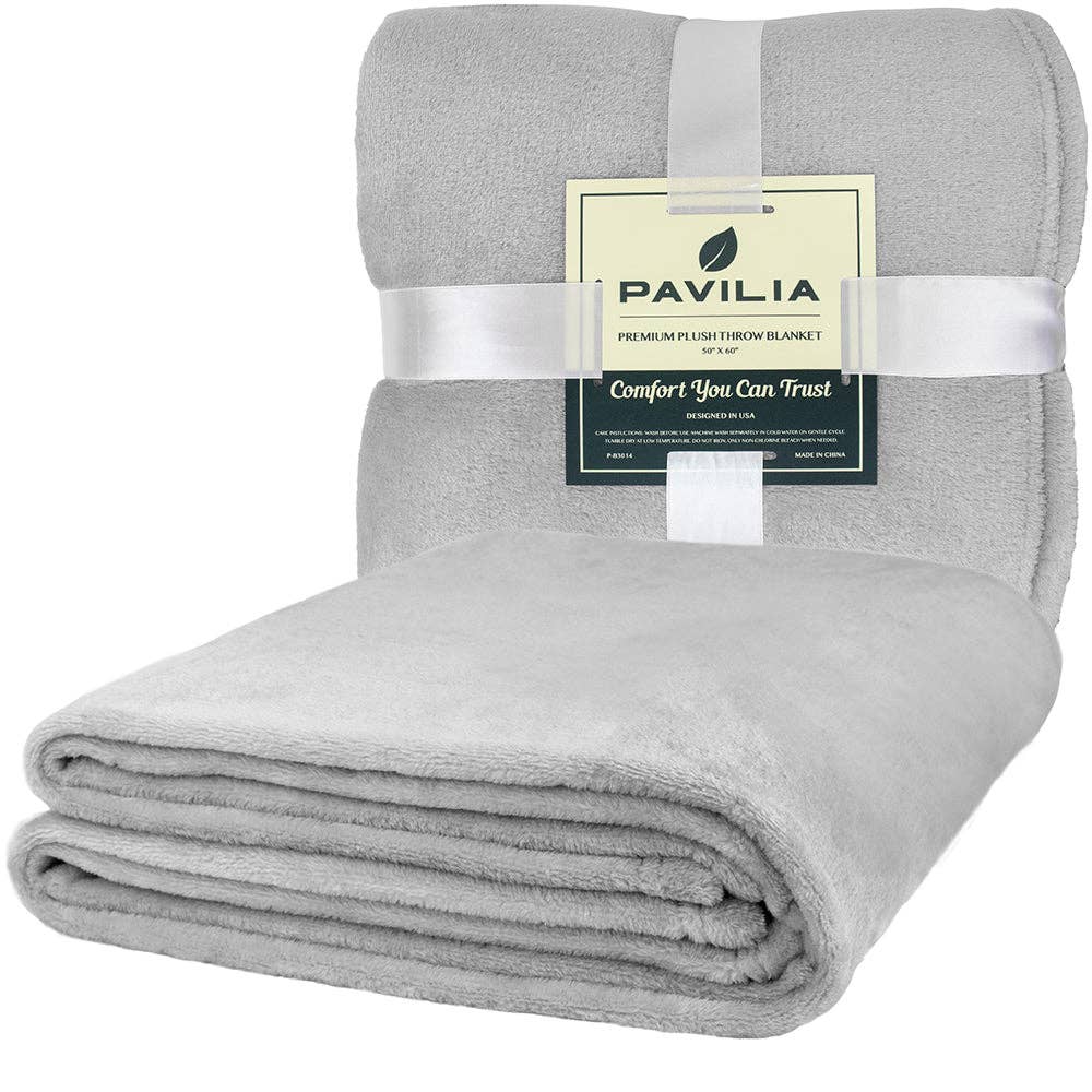 Pavilia - Wholesale Throw Blanket - Classic Fleece Throw Blanket25