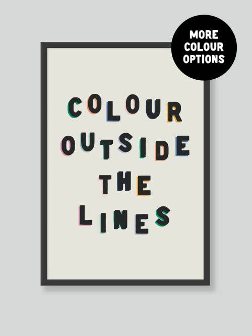 Kleur buiten de lijnen afdrukken voor wholesale door The Outdoor Enthusiasts Club