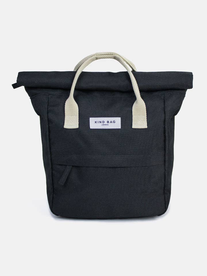 Preto | Mochila “Hackney” 2.0 | Mini por atacado de Kind Bag