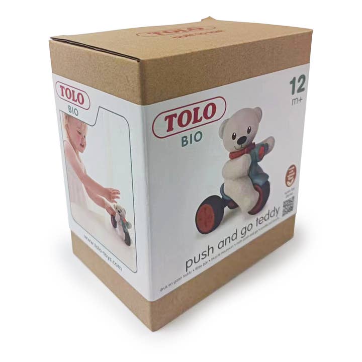 TOLO BIO - Wholesale Classic Toy - Kids - Tolo Bio Push and Go Bear3