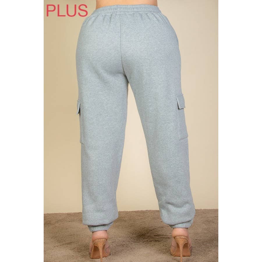 Timeless - Wholesale Athletic Sweatpants/Joggers - Women's - PLUS Cargo Jogger Sweatpants5