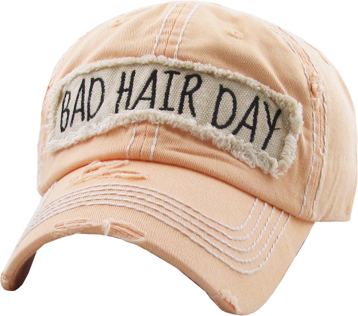 KBETHOS - Vendita all'ingrosso Cappellino da baseball - Donna - Berretto a sfera vintage lavato Bad Hair Day34