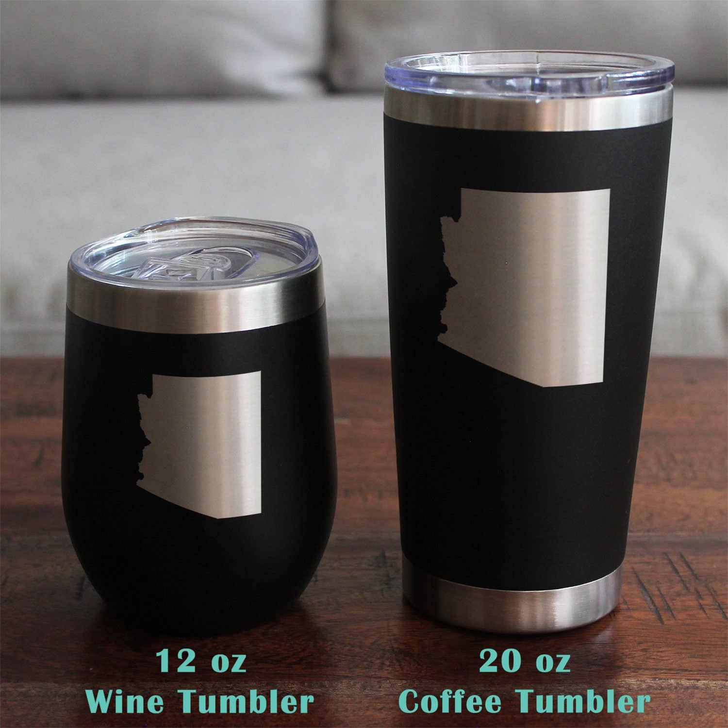 bevvee – wholesale Vinglas – Arizona Outline Stamless Vinglas - Arizonans Gåvor5