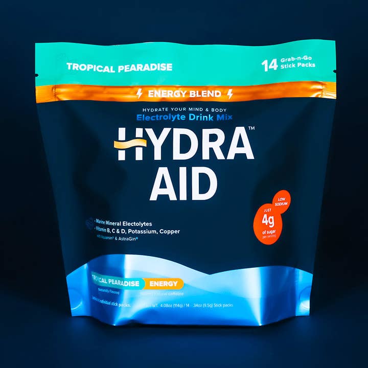 Tropical Pear Energy - paquet de 14 pour la vente par Hydra Aid