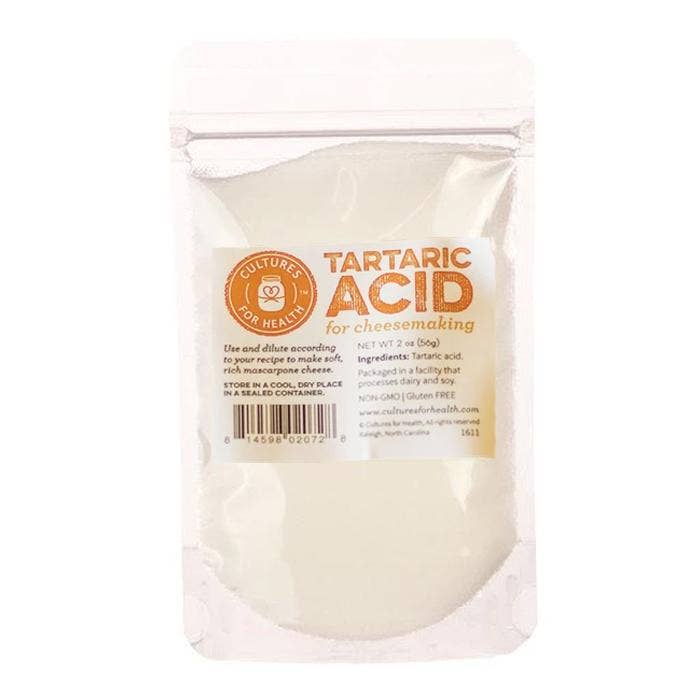 Cultures for Health - Wholesale Cheese - Tartaric Acid0