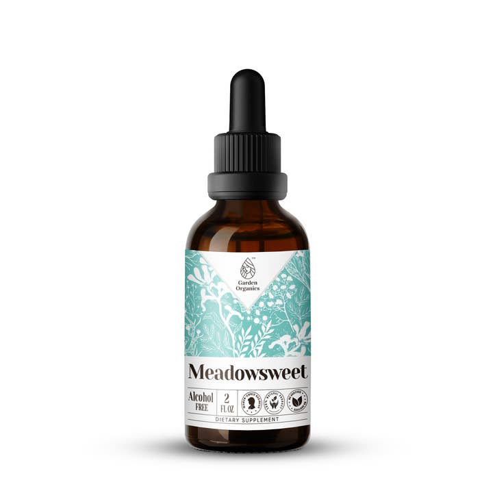 Meadowsweet Tincture for wholesale by Garden Organics