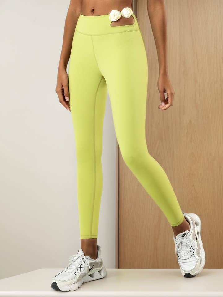 Sports Legging With Flowers for wholesale by Crave by FW