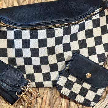 Kaydee Lynn LLC - Wholesale Belt Bag - Women's - Checkmate Bum Bags8