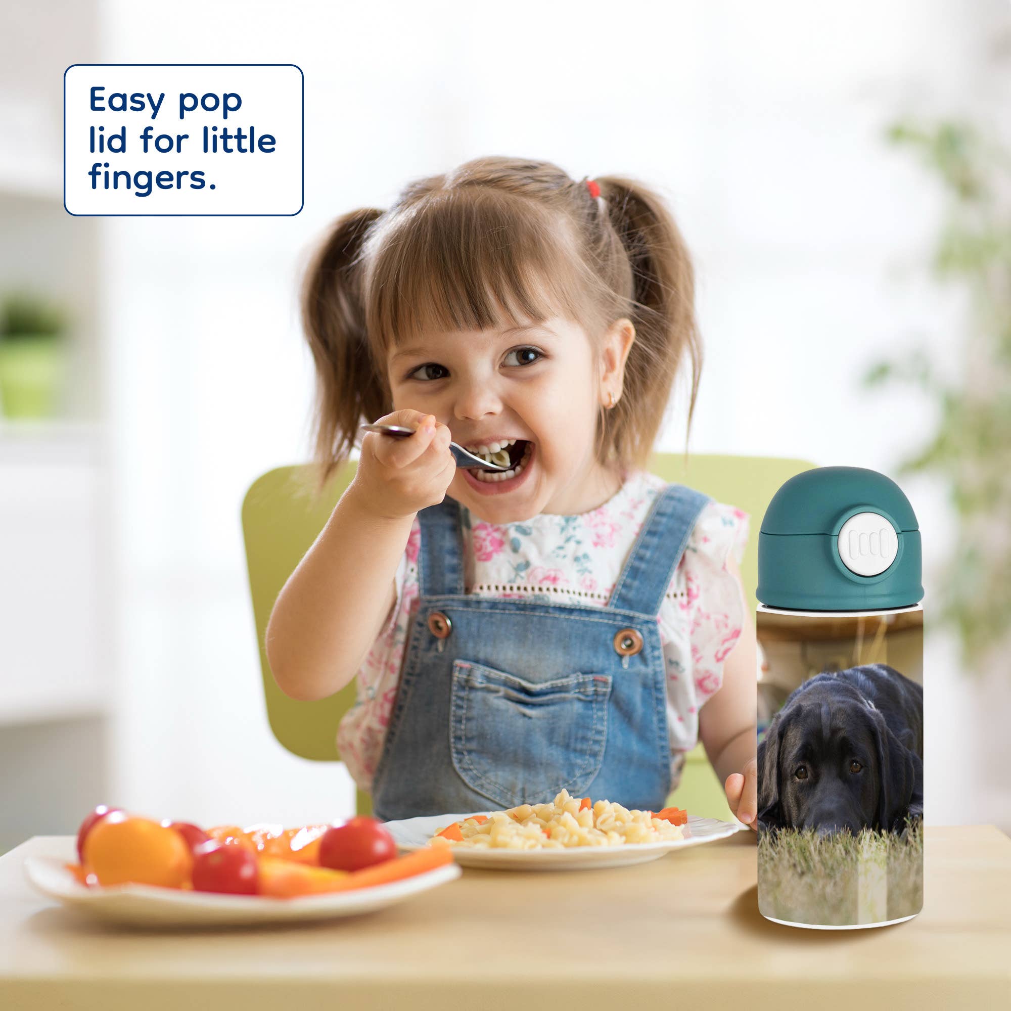 3dRose - Vente Bouteilles d'eau - 3dRose, chiot Labrador Retriever - NA02 RBR0015 - Rick A. Brown, Gourde pour enfants7