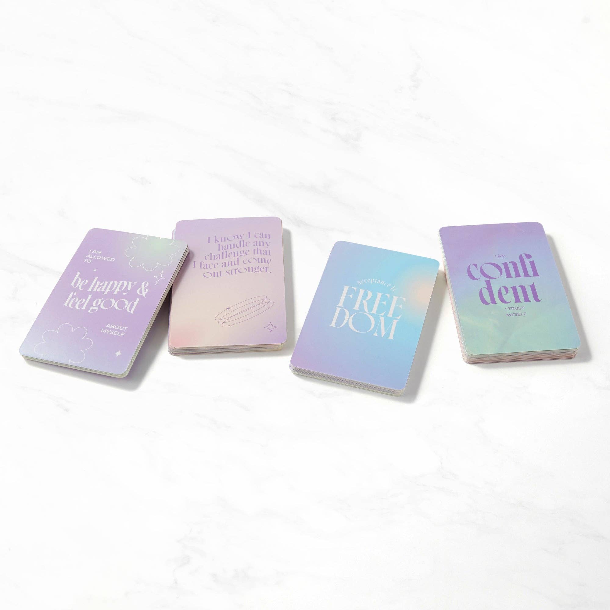 Myga - Wholesale Tarot Cards - Myga Teenager Affirmation Cards – 60 Positive Mindset Cards for Teens5