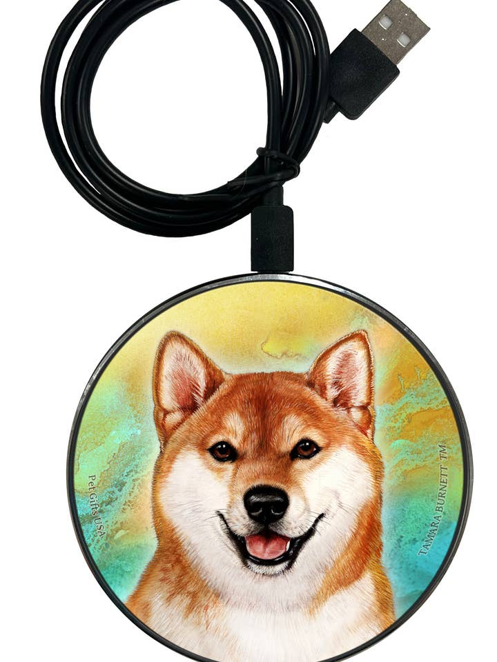 Shiba Inu Red and White - Zoomies Phone Charger for wholesale by Pet Gifts USA, LLC