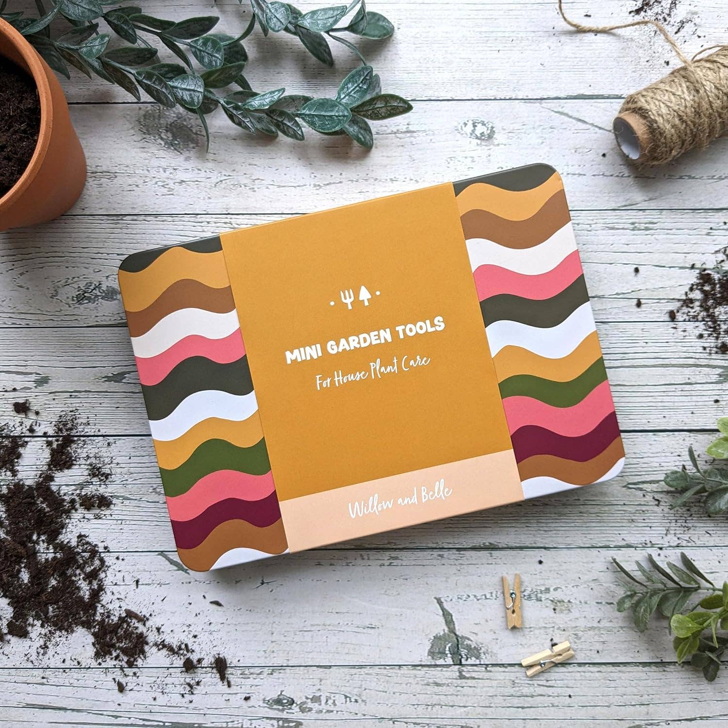 Robert Frederick Ltd - Wholesale Garden Tool - Willow and Belle House Plant Care Kit - Mini Garden Tools - Keep Indoor Plants Healthy3