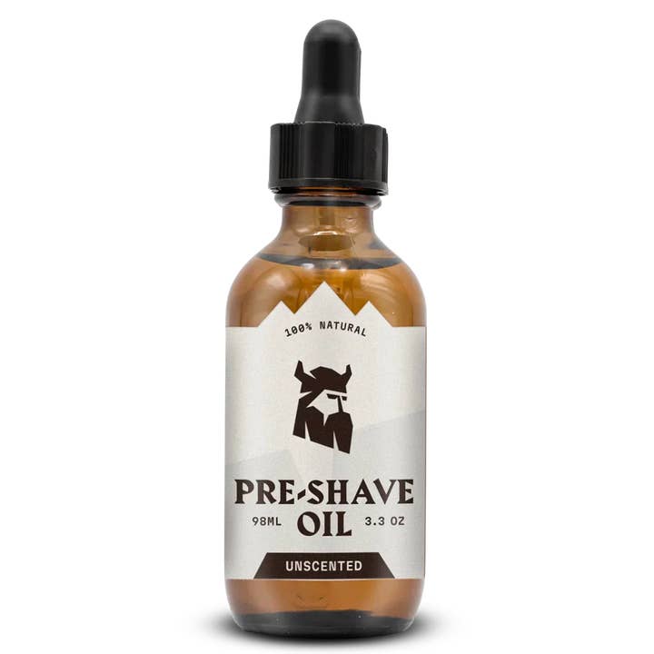 Pre Shave Oil for Men - Unscented for wholesale by Striking Viking