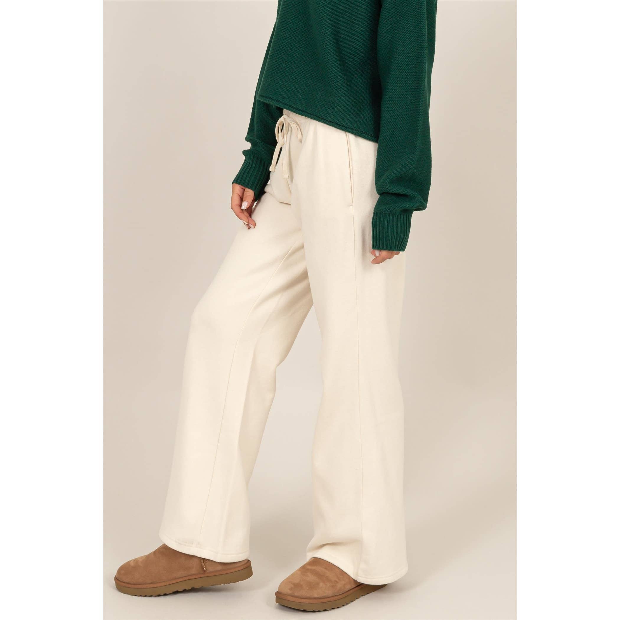 HYFVE - Vendita all'ingrosso Pantalone - Donna - Pantaloni a Gamba Larga con Coulisse a Vita Media23