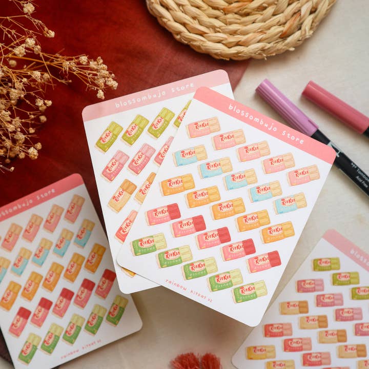 Kits de Stickersheet pour la vente par BlossomBujo Store
