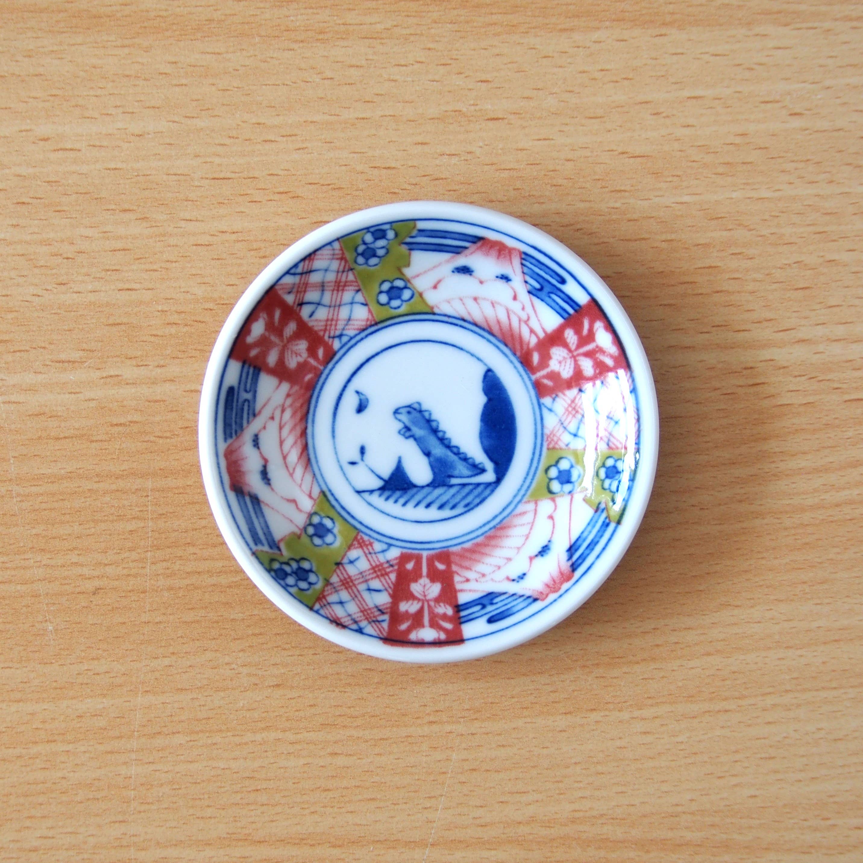 Sensui – wholesale Dinner plate – Japanese Dinosaur Small Plate10