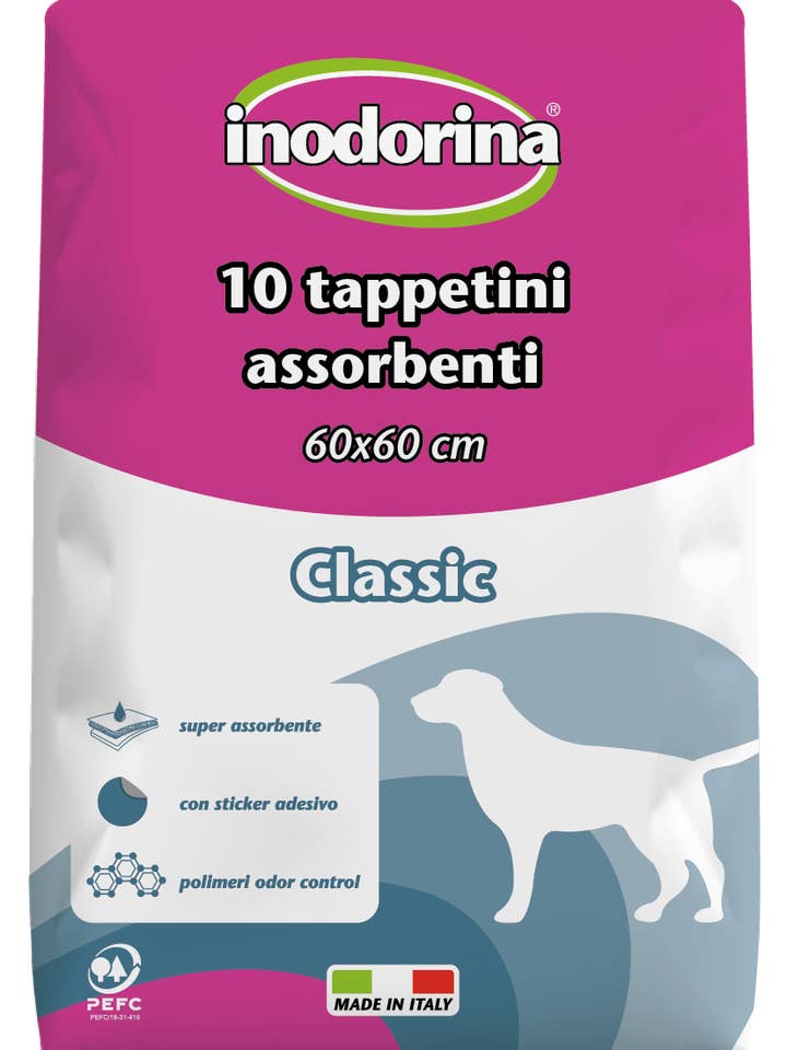 Inodorina Classic Lot de 10 tapis de sol 60X60 pour la vente par Inodorina