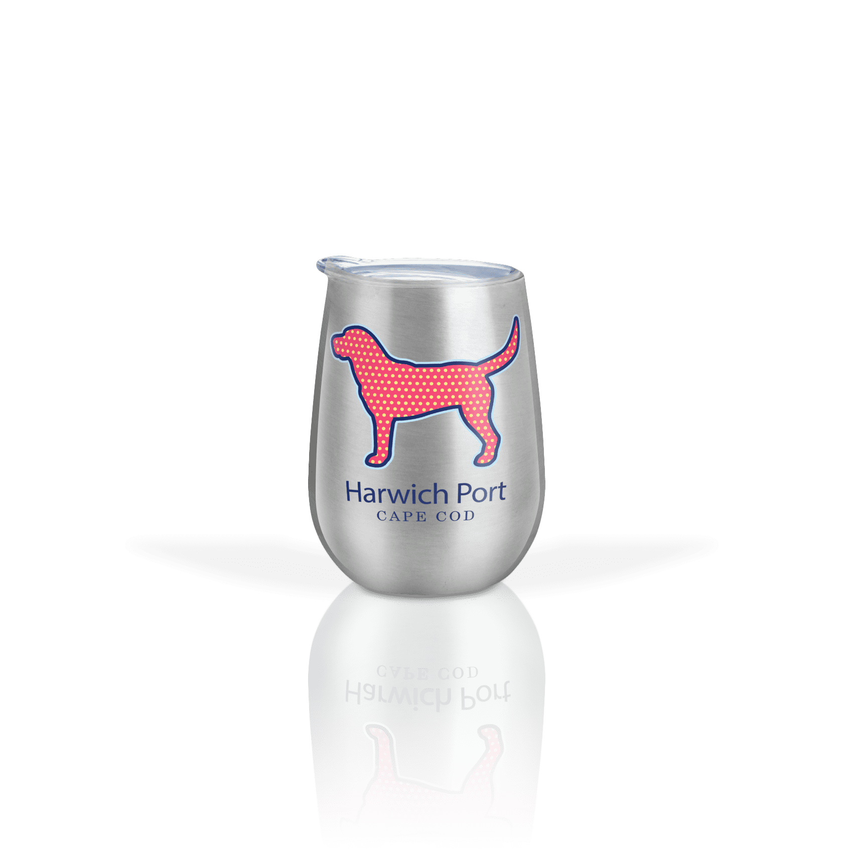 Matrix - Vente Verres à vin - Collection de verres à vin en acier inoxydable personnalisés à pois1