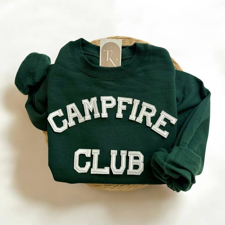 CAMPFIRE CLUB Sweatshirt, Camping Clothing for wholesale by Threads And Needles, INC.