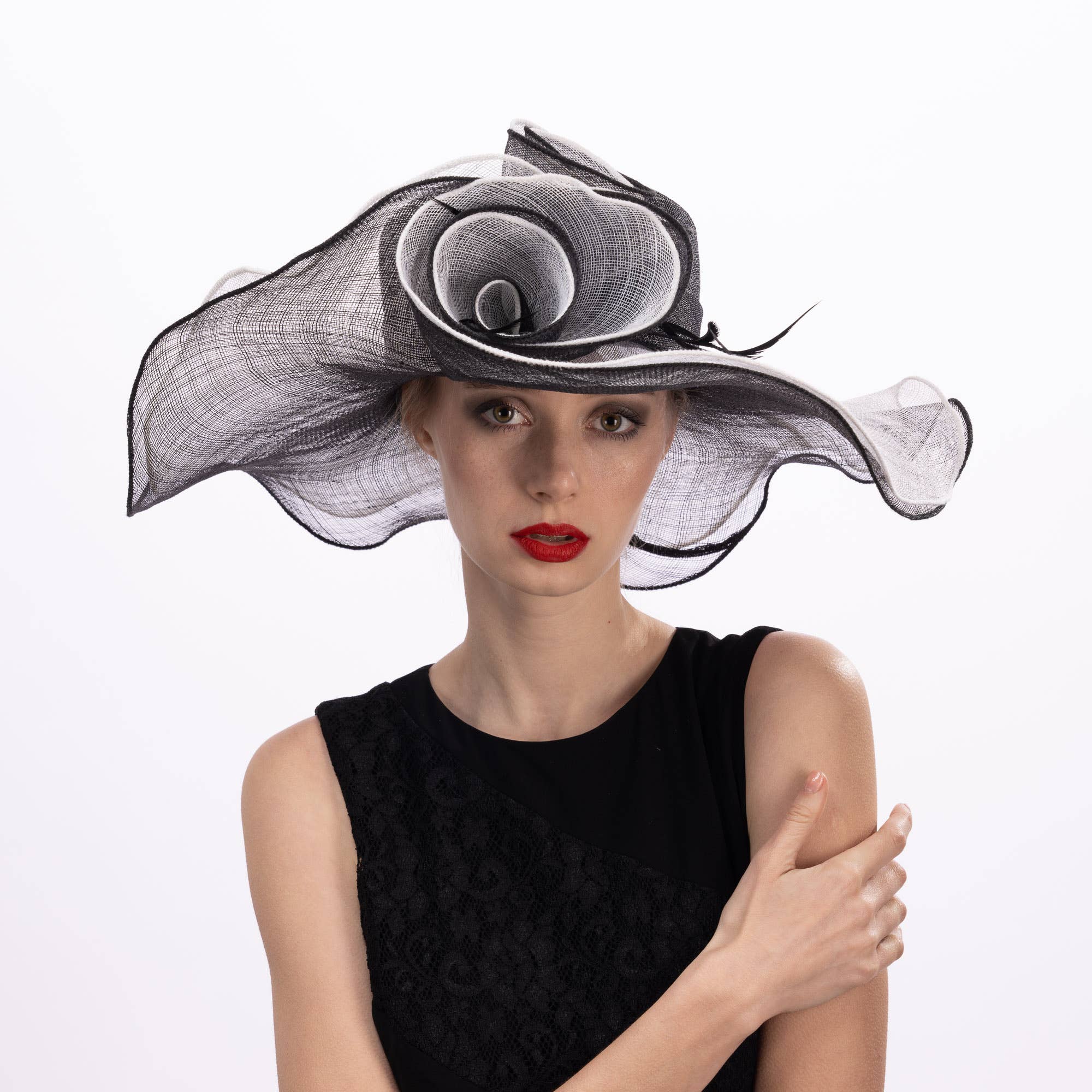 KaKyCo - Vente Chapeau de paille – femme - Chapeau souple double couche en sinamay | 1221313