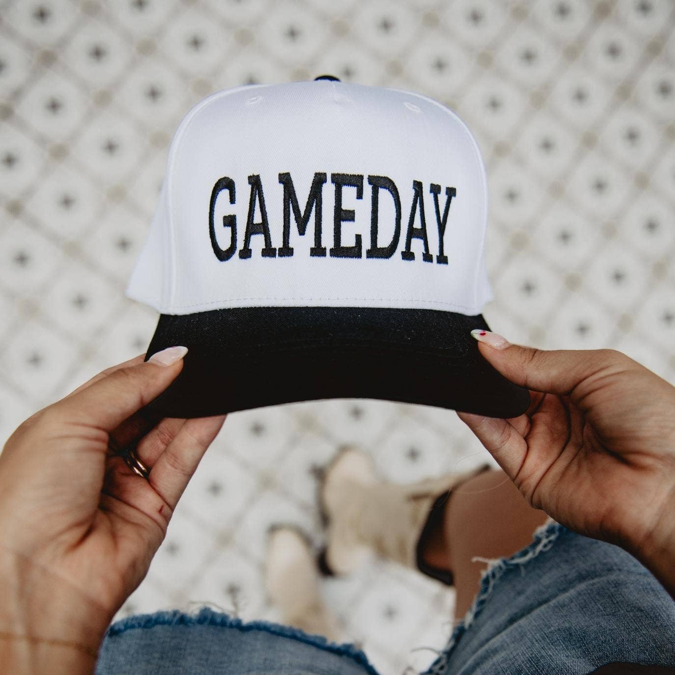 Katydid - Wholesale Baseball Cap - Women's - GAMEDAY Wholesale Two-Toned Vintage Hat8