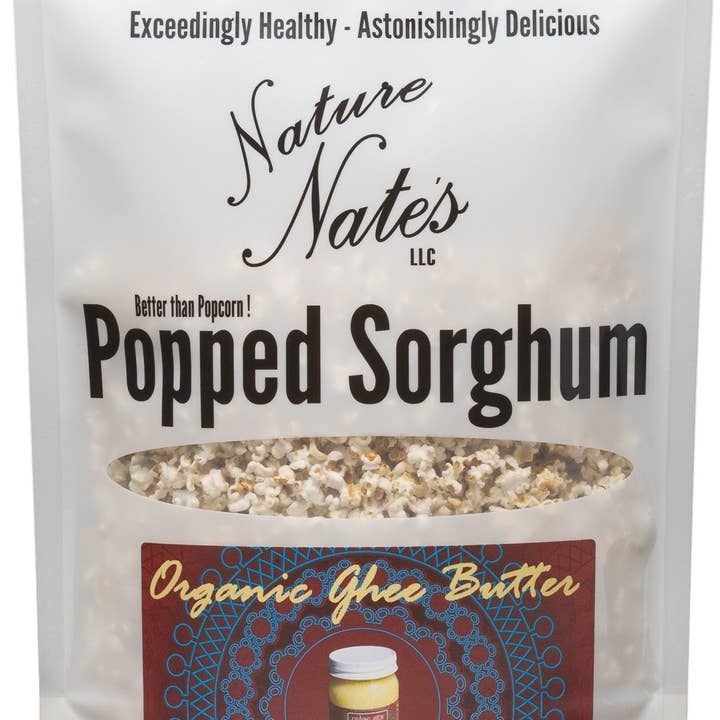 Organic Popped Sorghum with Ghee Butter and other Purchase Wholesale w202. Free Returns & Net 60 Terms on Faire trending on Faire.