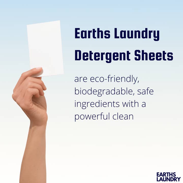 Earths Laundry - Wholesale Laundry Detergent Powder/Pods - Eco-friendly Laundry Detergent Sheets (Lavender)1