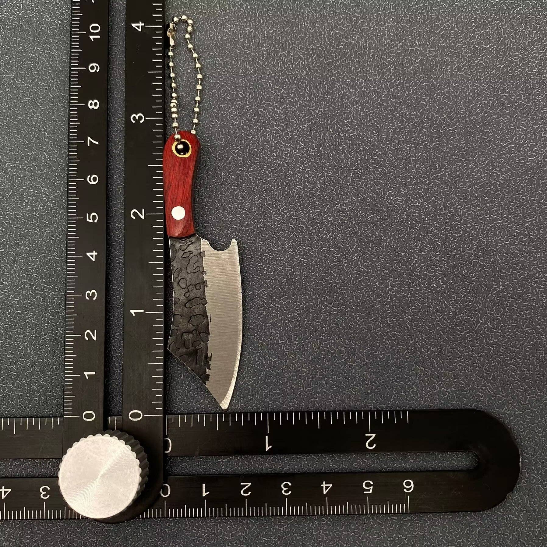 Mio Queena - Wholesale Pocket Knife/Holder - Black Enamel Mini Knife With Protective Sleeve13