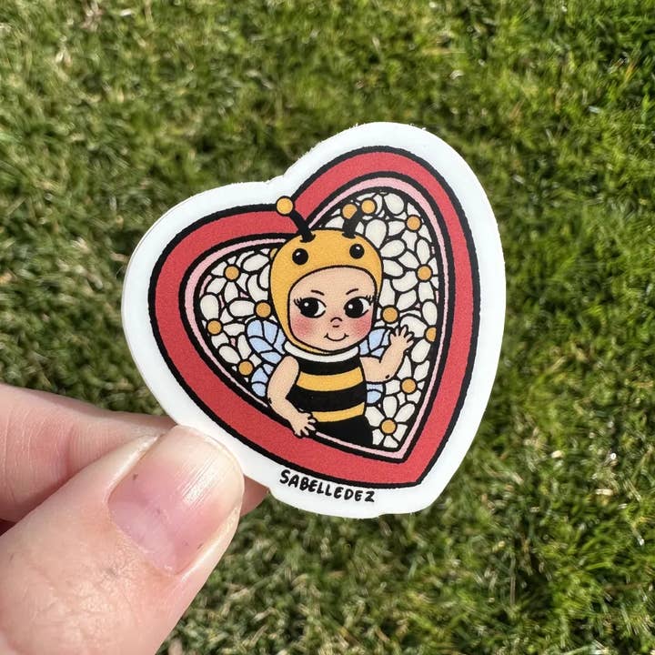 SabelleDez - Vente Autocollant - Bee Baby | Sonny Angel | Autocollant résistant aux intempéries