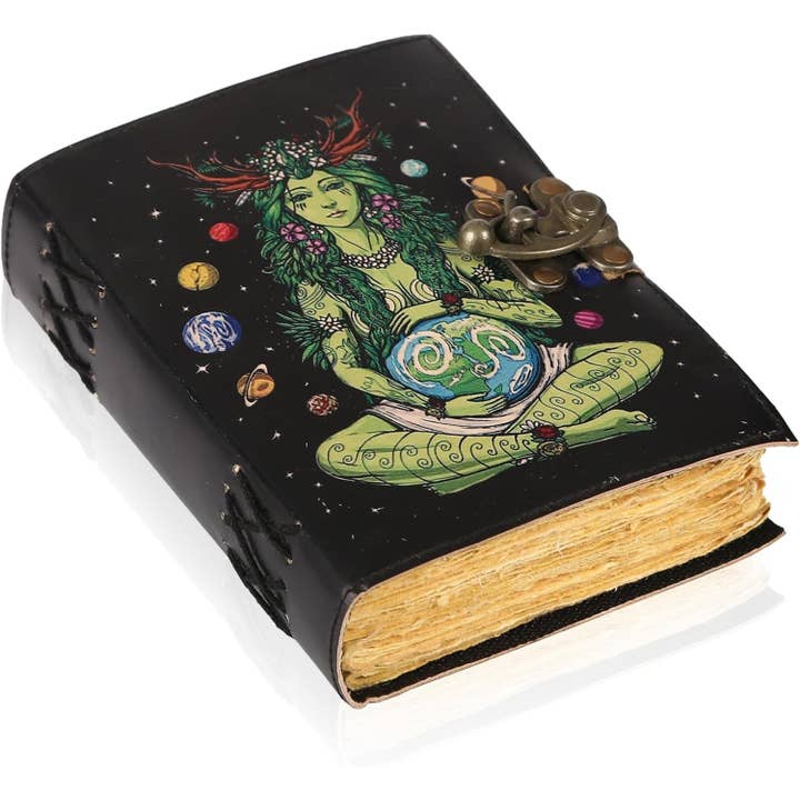 Tuzech Leather – wholesale Journal och dagbok – TUZECH läderklätt anteckningsbok med grimoirestil och ojämna kanter för män och kvinnor9