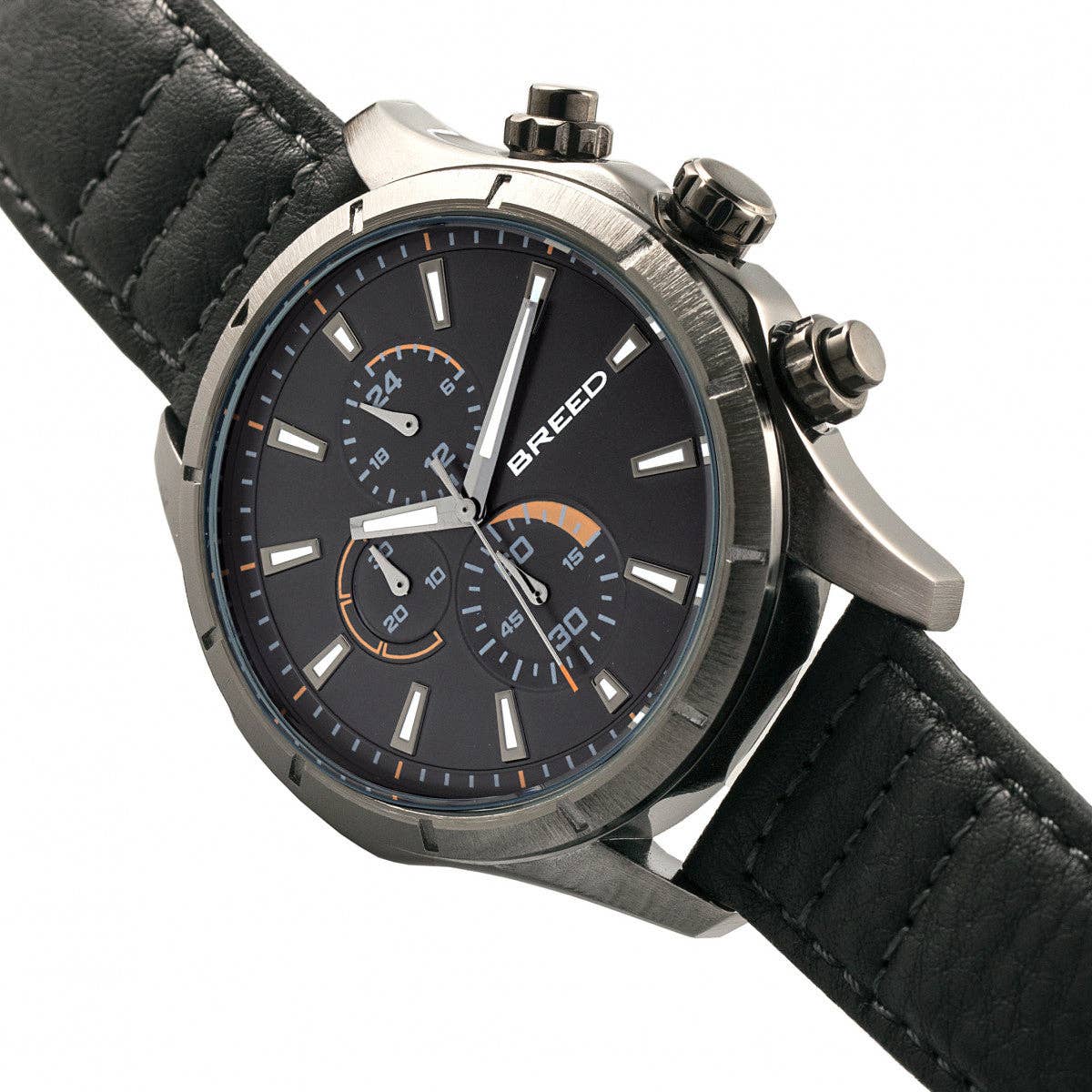 Breed – Relógio de pulso - Homem por atacado – Breed Lacroix Chronograph Relógio com pulseira de couro13