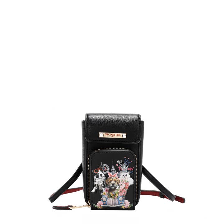 TELEFONFODRAL MED KLAFF CROSSBODY för wholesale av Nicole Lee USA