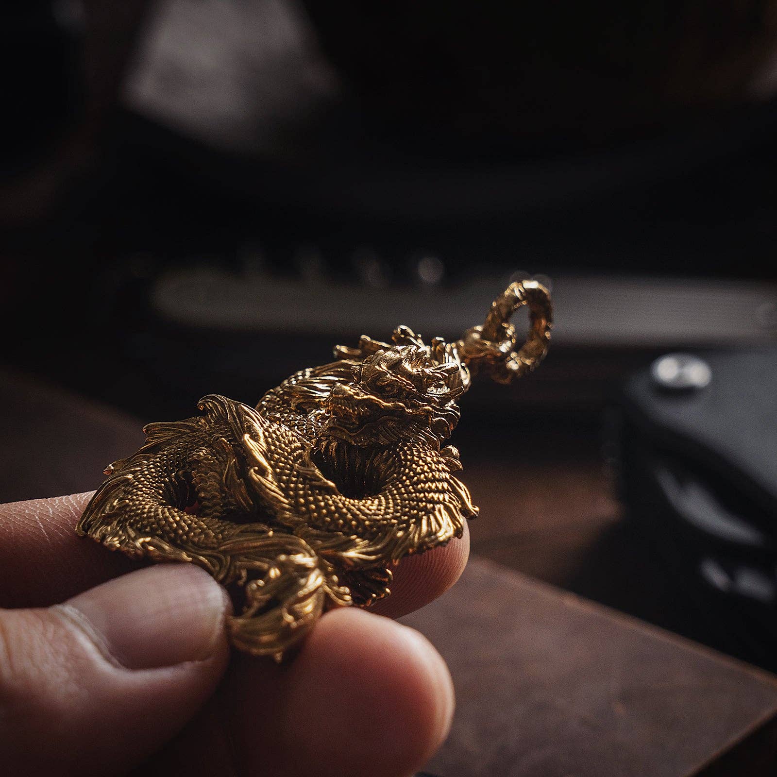 Coppertist.wu - Venta al por mayor Abalorios/colgantes individuales - Colgante dragón7