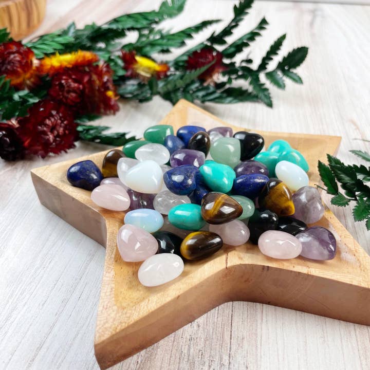 Ewelina Pas Jewelry - Wholesale Spiritual stone/crystal - MINI Gemstone Heart Pocket Stone11