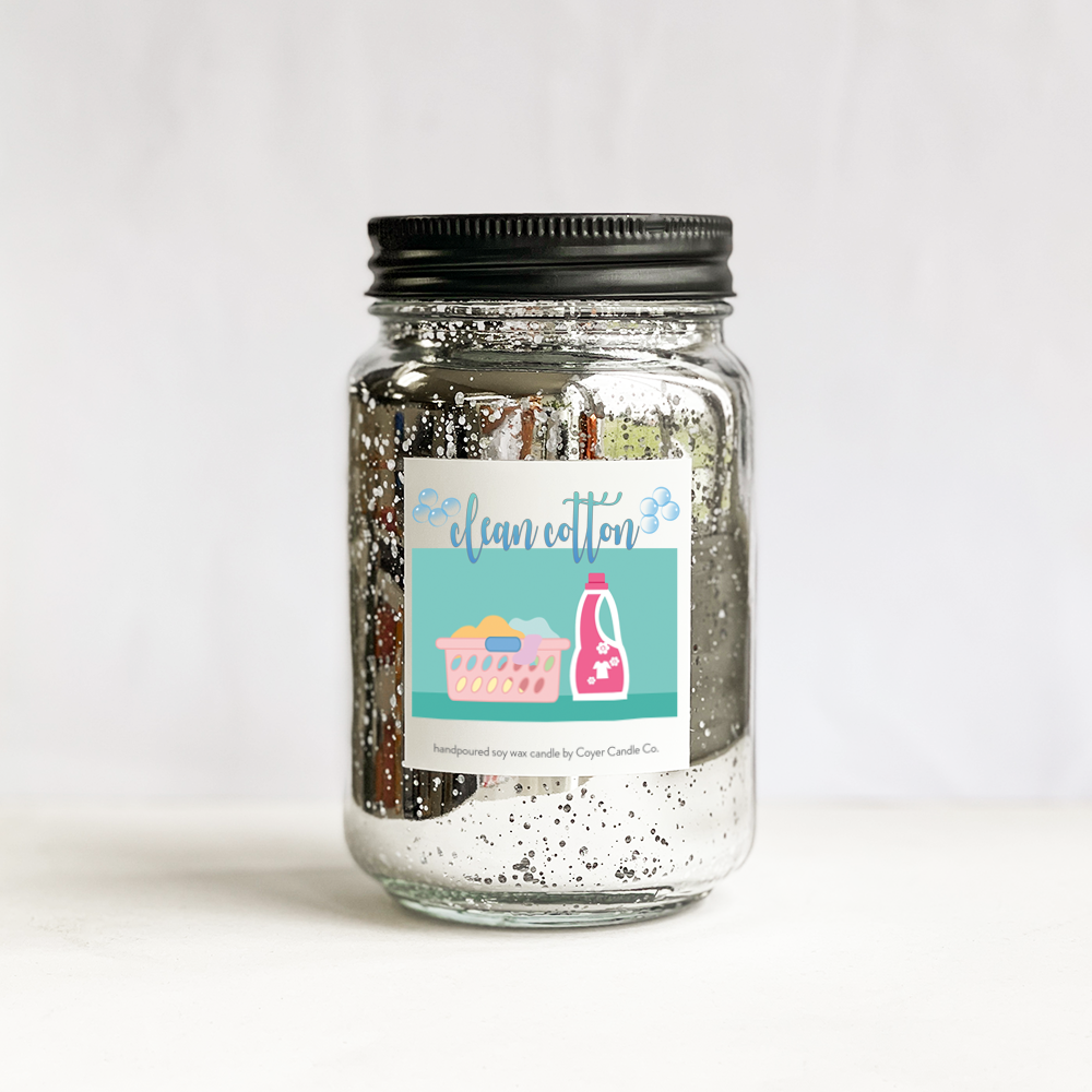 Coyer Candle Co. - Wholesale Jar/Filled Candle - 16 oz. Glimmery Speckled Candles - Signature Collection13