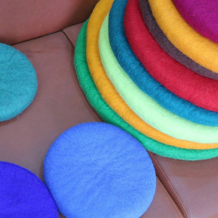 Woollyfelt - Wholesale Chair cushion - Handmade Colorful Chair Pads for Comfort and Decoration6